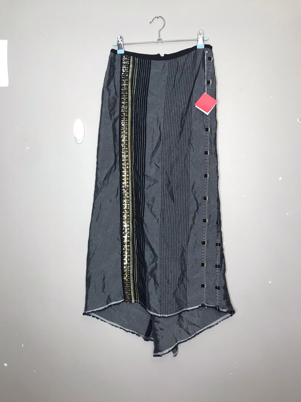 NWT Catherine Bacon mix medium lagan look boho hippi style maxi skirt